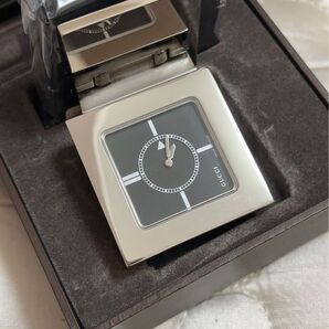 GUCCI REF0840 ロゴ トラベルウォッチ ウォッチ インテリア 置時計 SS ユニセックス シルバー