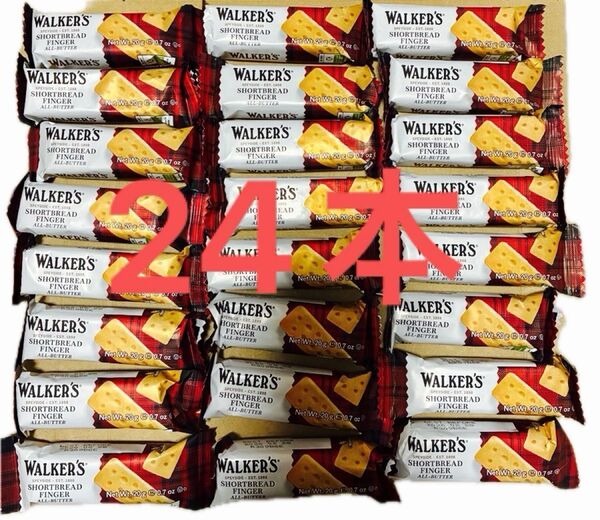 ウォーカー フローパック フィンガー 6袋入x4セット 24袋 ショートブレッド walker's クッキー ウォーカーズ 20g