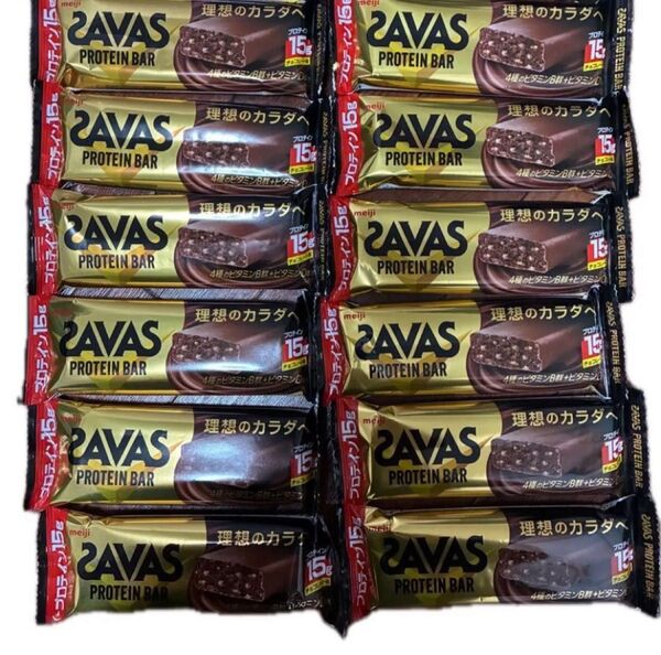 ザバス プロテインバー チョコ味 12個
