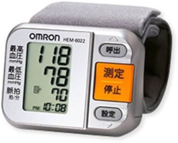 OMRON HEM-6022 手首式電子血圧計