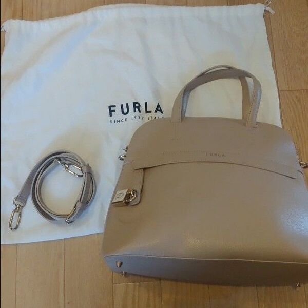 FURLA パイパー ハンドバッグ ショルダーバッグ DALIA ダリア ダリアベージュ Mサイズ