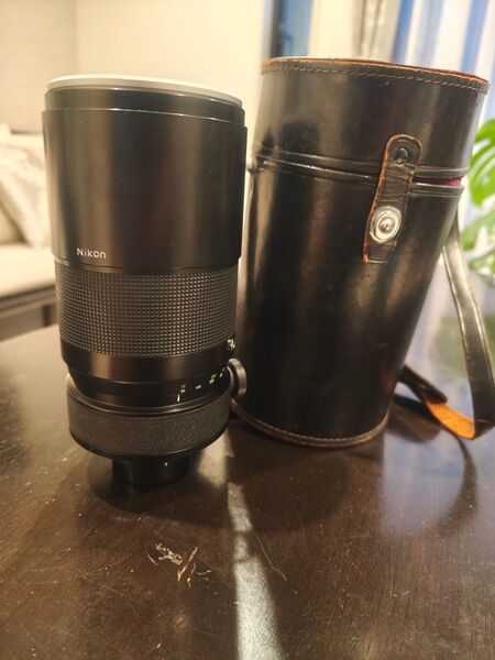 Nikon 反射望遠レンズ reflex nikkor1000mm 1:11 レザーケース付き中古