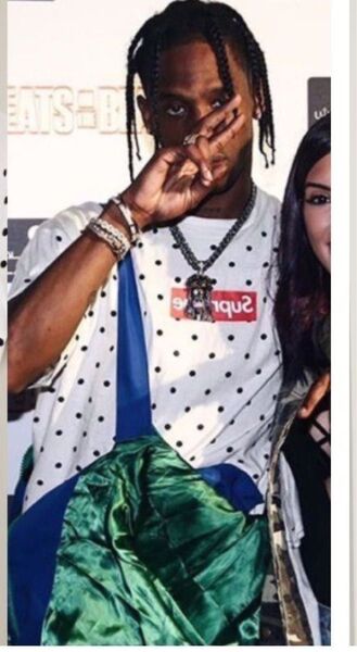 Lサイズ Supreme Box Logo Tee Travis Scott COMME des GARCONS SHIRT