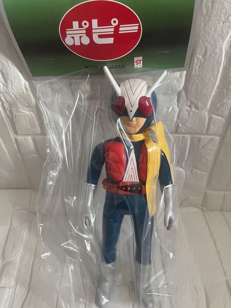 ライダーマン ソフビ ポピー 未開封 当時物風 成型 27cm フィギュア