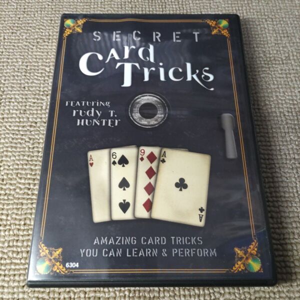 Secret Card Trick カードマジック、レクチャーDVD 手品