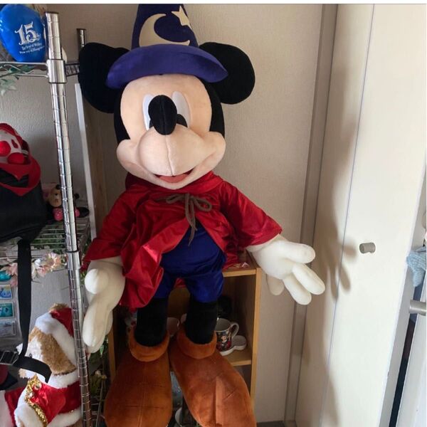 ディズニー ファンタジアミッキー 特大ぬいぐるみ