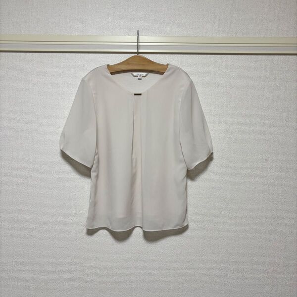 dix-sept 上品 シフォン ドッキング カットソー トップス 38 M