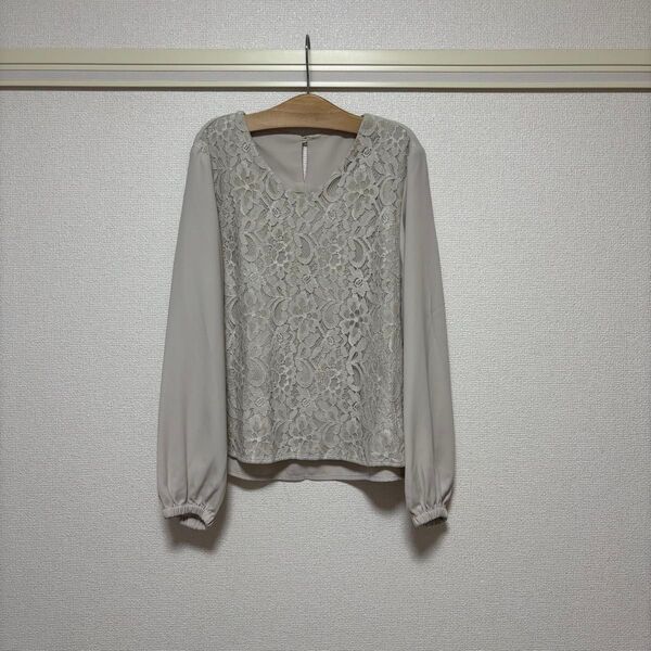 ROPE' PICNIC レース ドッキング ブラウス 38 M