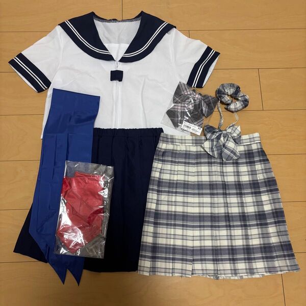 《まとめ売り》制服 コスプレ ブレザー セーラー服 セット