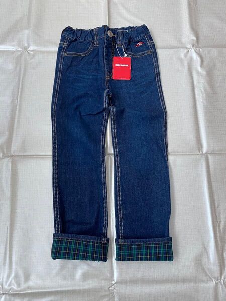 ミキハウス デニムパンツ 120センチ 新品未使用