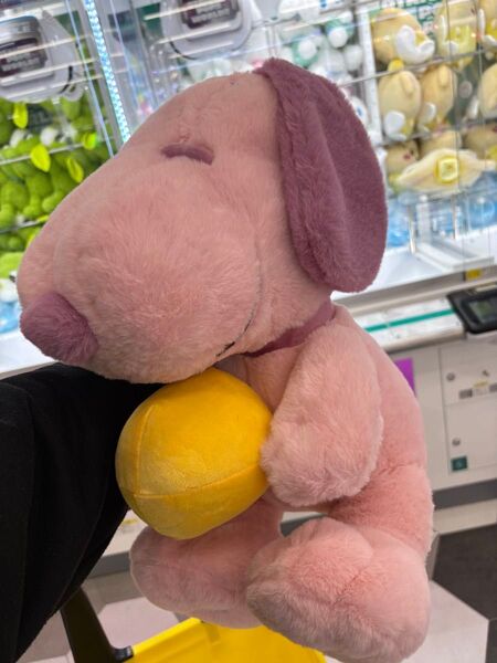 スヌーピーイースターBIGぬいぐるみ SNOOPY