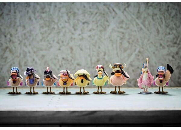 RofJ BY JUMP SHOP ワンピース 超カルガモ部隊 フィギュア 全種類セット 特典 ビビ