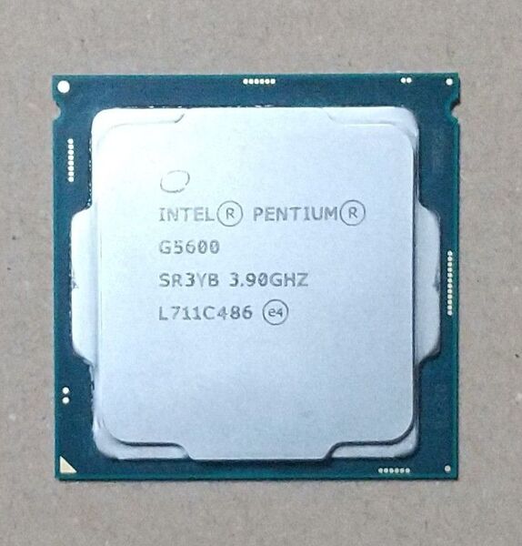 Intel Pentium Gold G5600 SR3YB 3.90GHz CPU