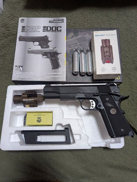 Carbon8 M45CQP CO2ガスガン
