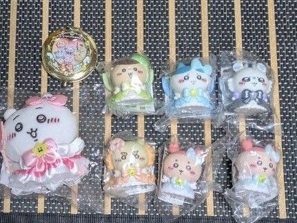 まじかるちいかわソフビフィギュア&マスコット 新品、未開封品 おまけにまじかるちいかわミラー