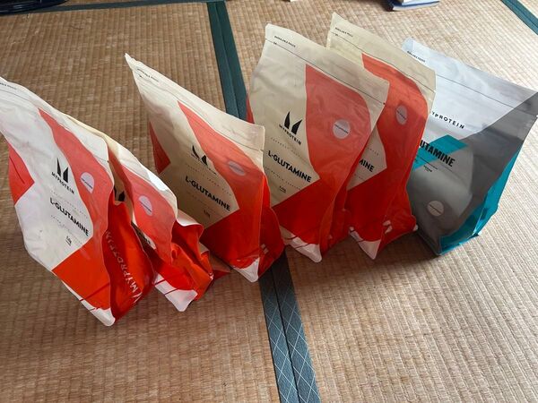 筋トレに必須なサプリ マイプロテイン L-グルタミン 1kg 6個セット