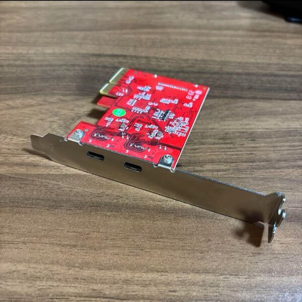 玄人志向 USB3.2 Gen2 Type-C×2 インターフェース カード