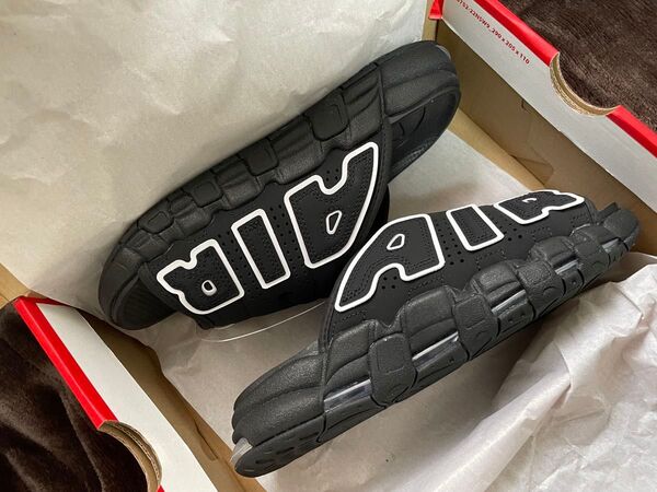 0時迄限定お値下げ★24〜24.5㎝ NIKE AIR MORE UPTEMPO SLIDE ナイキ スニーカー サンダル 正規品