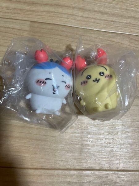 新品未使用!ちいかわ ソフビフィギュア3 うさぎ ハチワレ フィギュア ガチャ 一番くじ