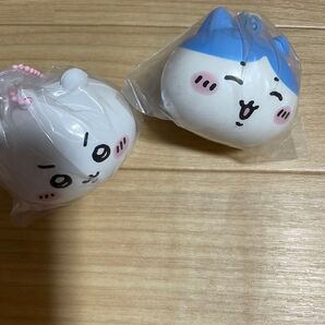 新品未使用!ちいかわ おかおのスクィーズ ハチワレ ちいかわ セット売り ガチャ マスコット ぬいぐるみ