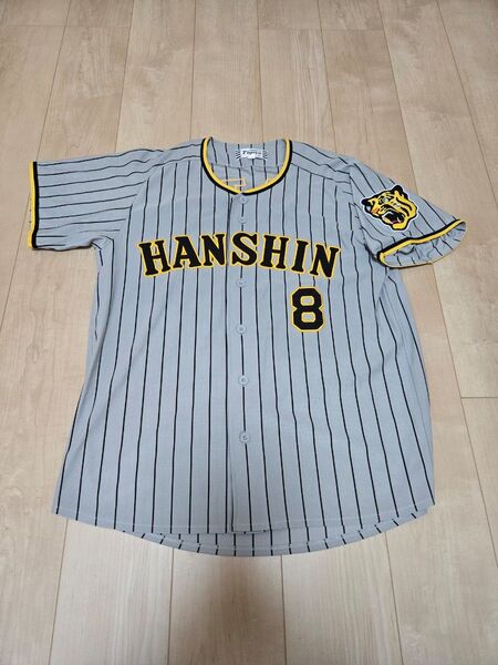 阪神タイガース ビジターレプリカユニフォーム 佐藤輝選手 サイズL
