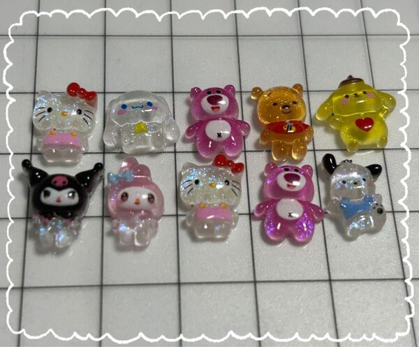 パーツ キャラクター 10個 まとめ売り