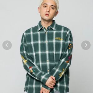 美品 X-LARGE エクストララージ 長袖シャツ ネルシャツ XL