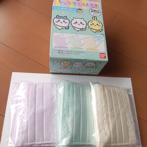 ※※箱無し※※ BANDAI NAMCO 【ちいかわキャラマスク】大容量/ 30枚/サイズ約90×125/お子様向けサイズ/箱無し