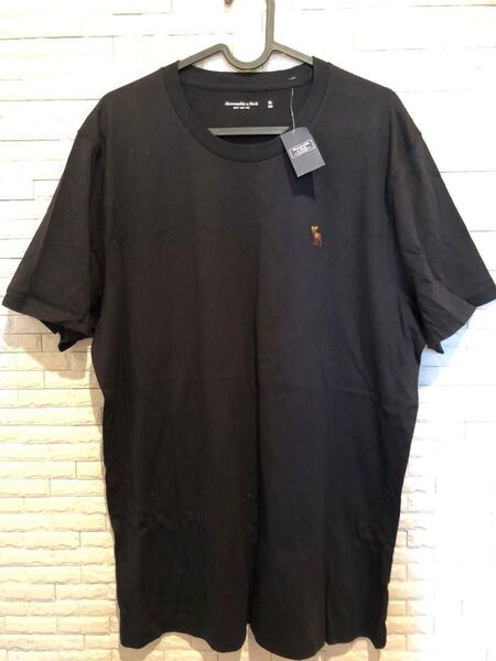 Abercrombie&Fitch Tシャツ 黒 XL 新品 未使用