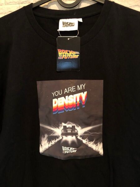 バック・トゥ・ザ・フューチャー Tシャツ 新品未使用 デロリアン YOU ARE MY DENSITY 映画