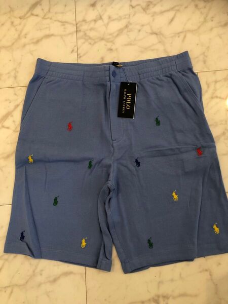 Polo Ralph Lauren ハーフパンツ マルチカラー ポニー刺繍 未使用