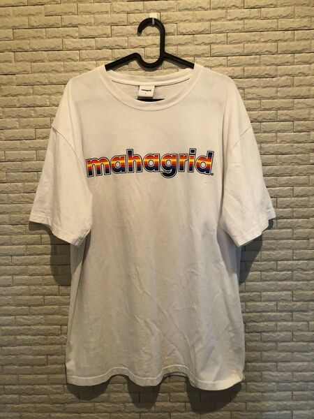 mahagrid レアロゴTシャツ Lサイズ ホワイト