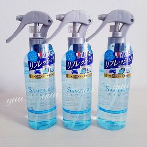 SAMOURAI サムライ ライト フレグランス 自動車芳香剤 3本セット 各200ml 未使用