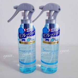 SAMOURAI サムライ ライト フレグランス 自動車芳香剤 2本セット 各200ml 未使用