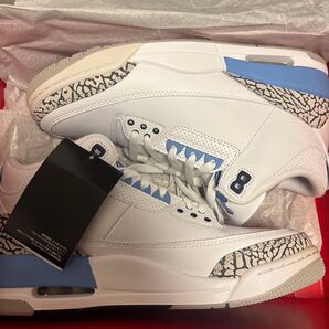 NIKE AIR JORDAN 3 UNC 27.0 新品未使用