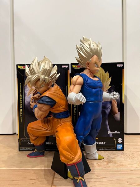 ドラゴンボール Grandista リペイント フィギュア 孫悟空 ベジータ