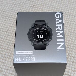 GARMIN fenix 7 pro Sapphire Dual Power Ti Carbon 新品同様 付属品多数