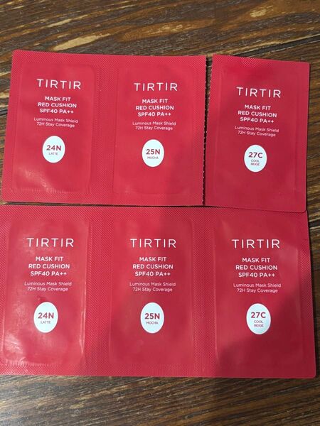 TIRTIR MASK FIT RED CUSHION サンプル