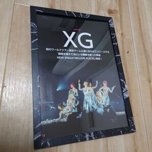 【A4額縁付】xg グッズ 韓国 中国 インテリア 黒曜石
