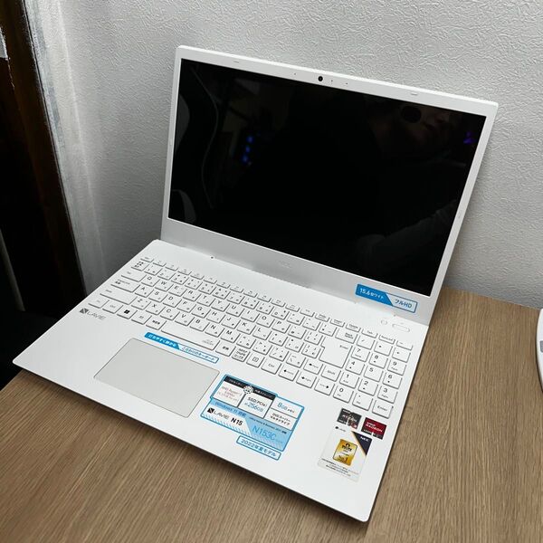現状品 NEC LAVIE PC-N153CEAW ノートパソコン ホワイト AMD Ryzen 3 5300U N153C