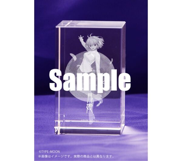 【ヤフオクへ出品変更も可】月姫 エビテン特典 アルクェイド 3Dクリスタル 未使用