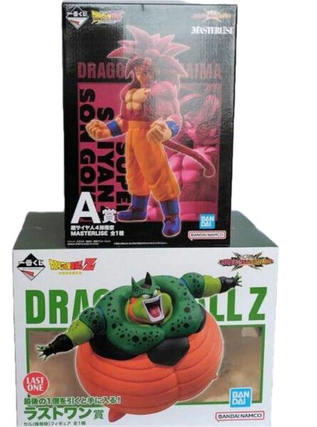 ドラゴンボール 一番くじ ラストワン賞 セル フィギュアA賞 超サイヤ人4孫悟空