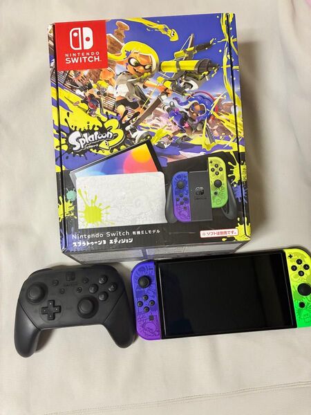 Nintendo Switch 有機ELモデル スプラトゥーン3エディション