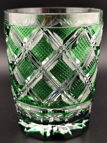 薩摩切子 ロックグラス 酒器(切子、江戸切子、薩摩切子)