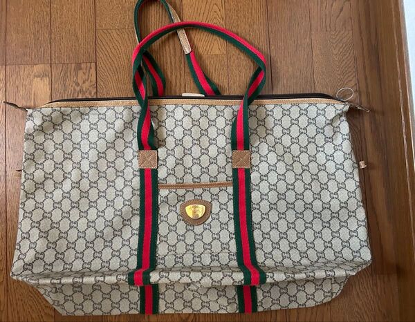 GUCCI PLUS トートバッグ ベージュ