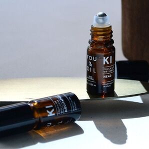 残量半分以上 YOU&OIL(ユーアンドオイル) ★KI ロールオン HEAD 5mL★ラベンダーオレンジの香り★頭痛に