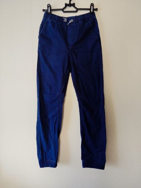 GAP キッズ パンツ 150cm ネイビー 細め スリムパンツ