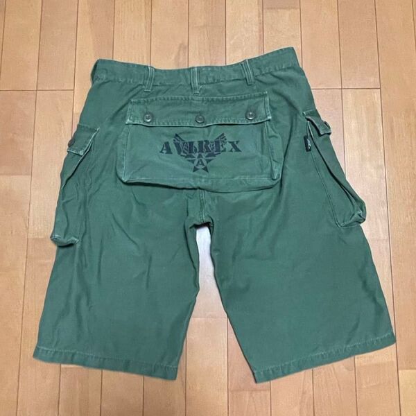 AVIREX ハーフ カーゴパンツ