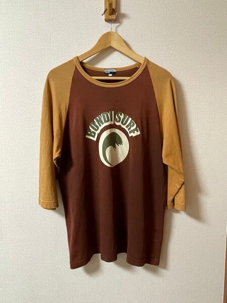 PaulSmith jeans ロゴプリント七分袖 Tシャツ メンズ