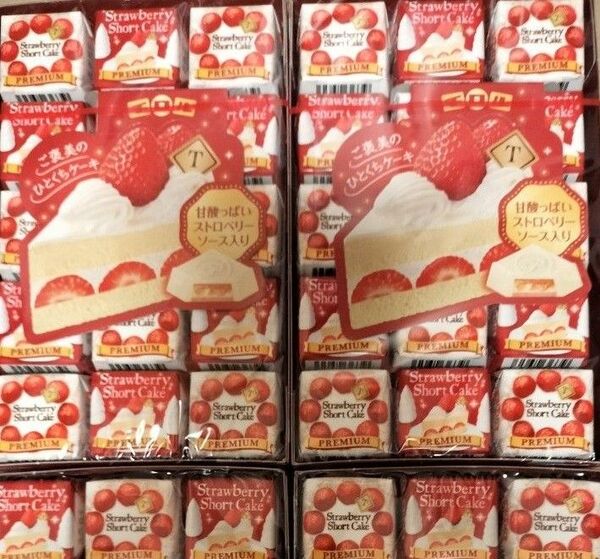 チロルチョコストロベリーショートケーキ2BOX